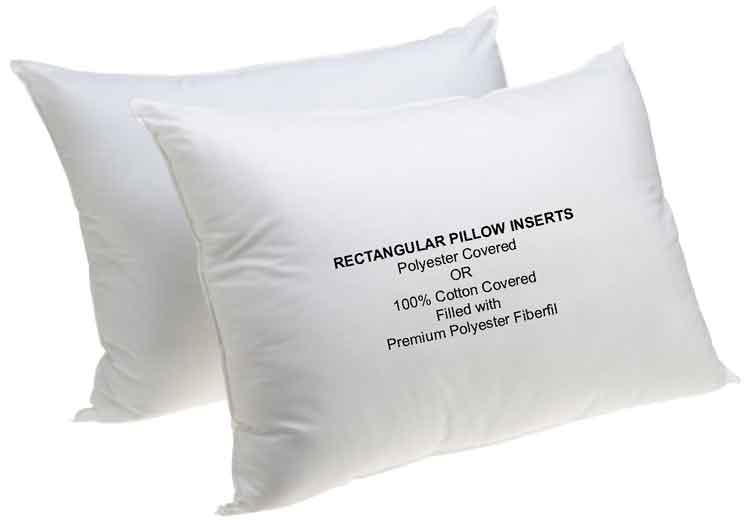 Rectangular Pillow Inserts